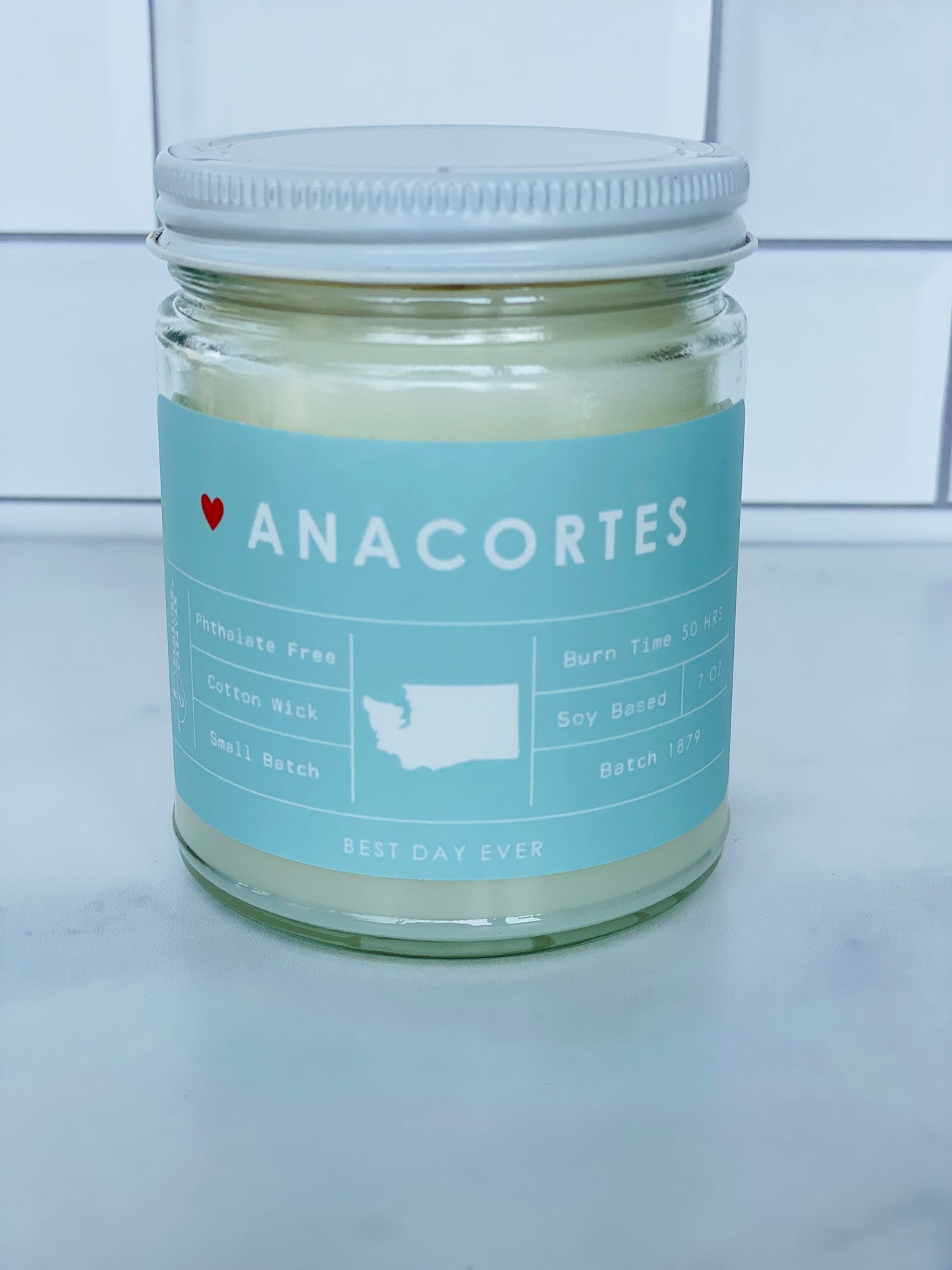 Anacortes, WA Candle