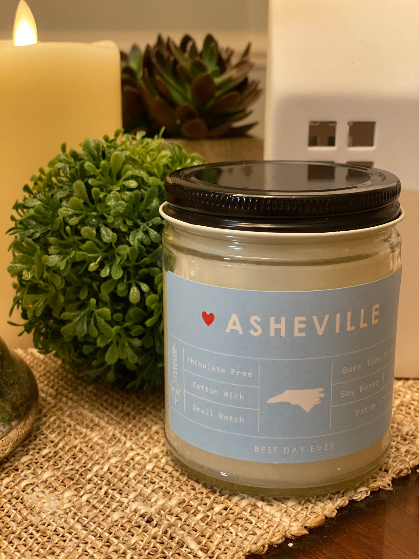 Asheville, NC Candle