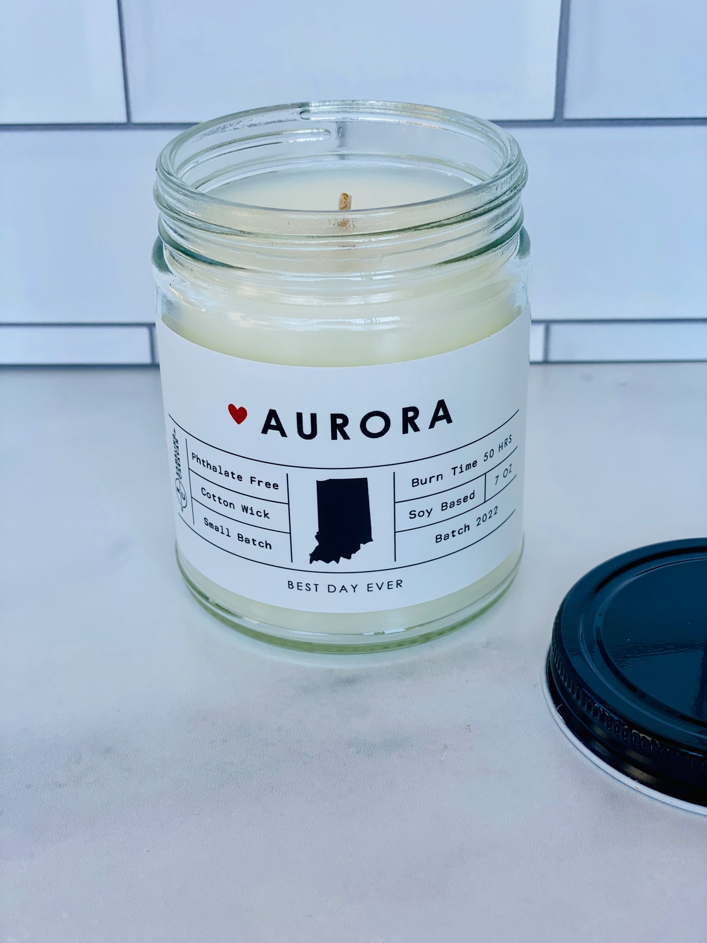 Aurora, IN Candle