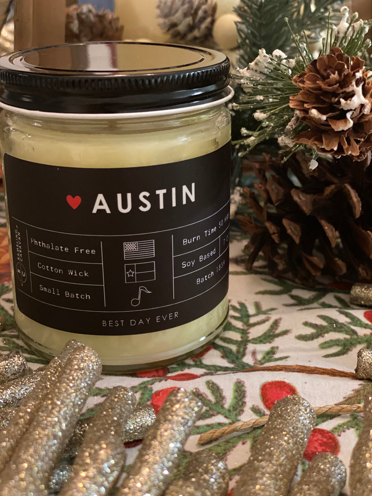 Austin, TX Candle