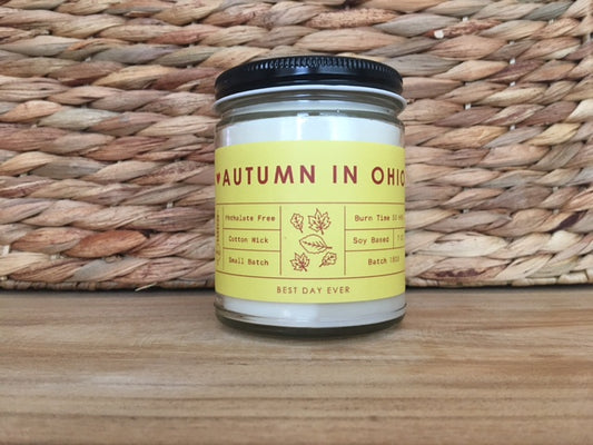 Autumn In Ohio Candle