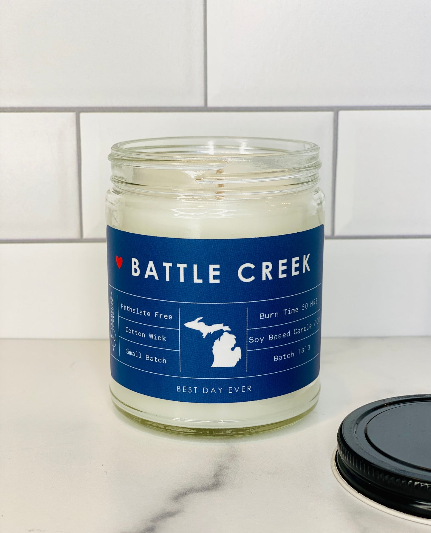 Battle Creek, MI Candle