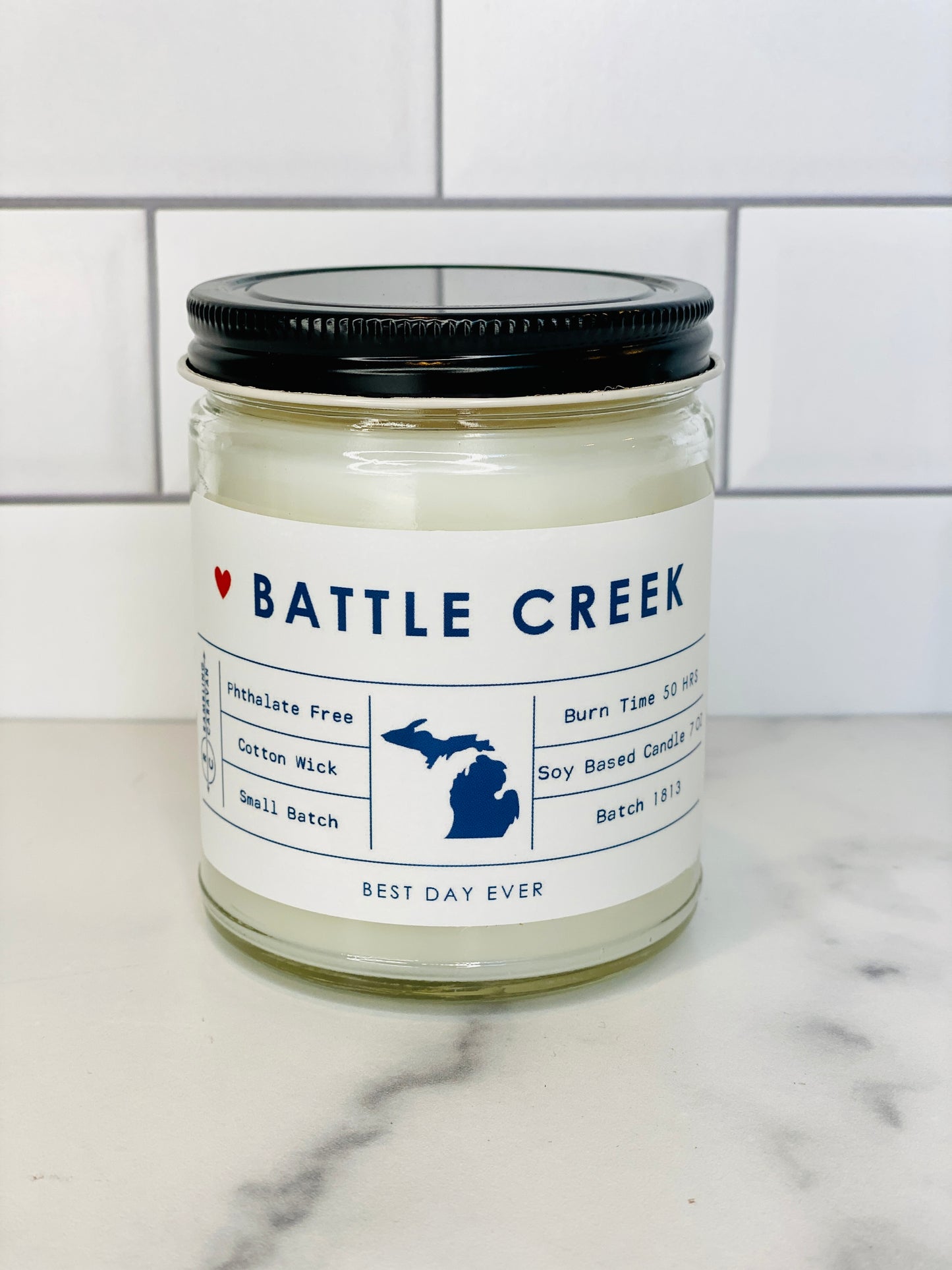 Battle Creek, MI Candle