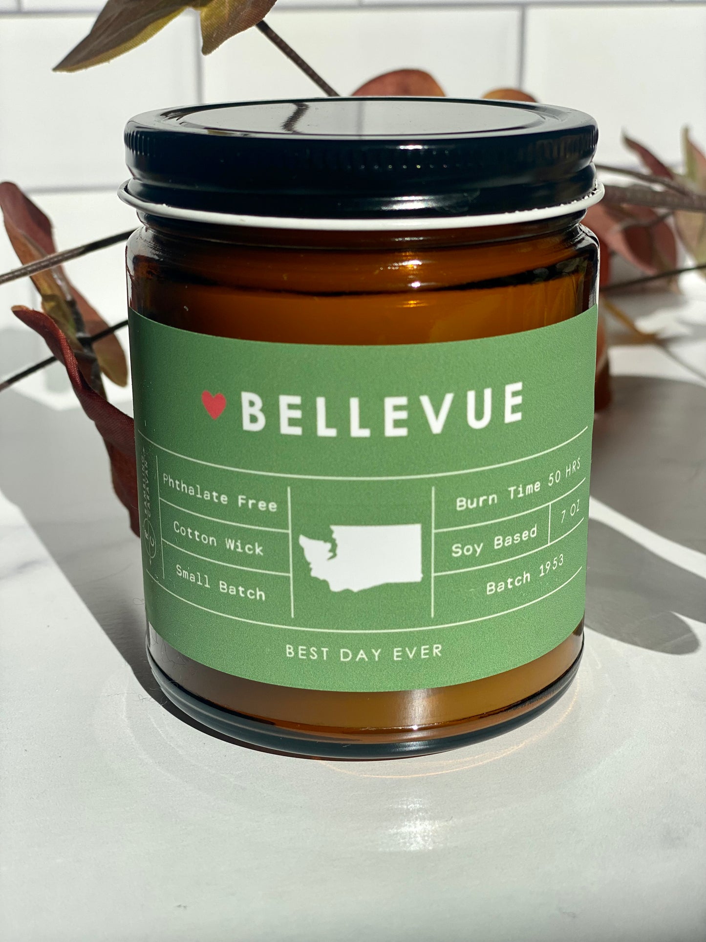 Bellevue, WA Candle