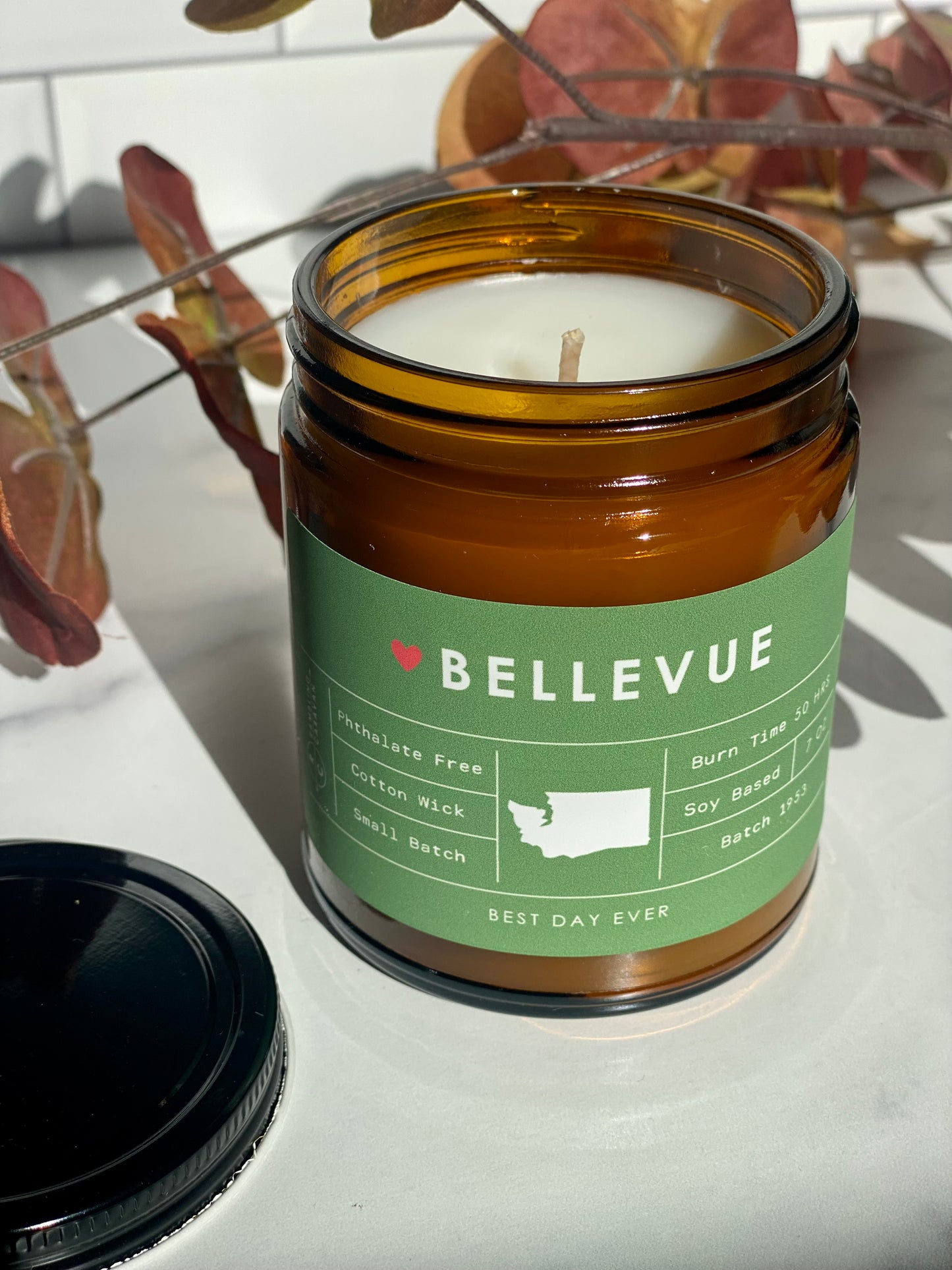 Bellevue, WA Candle