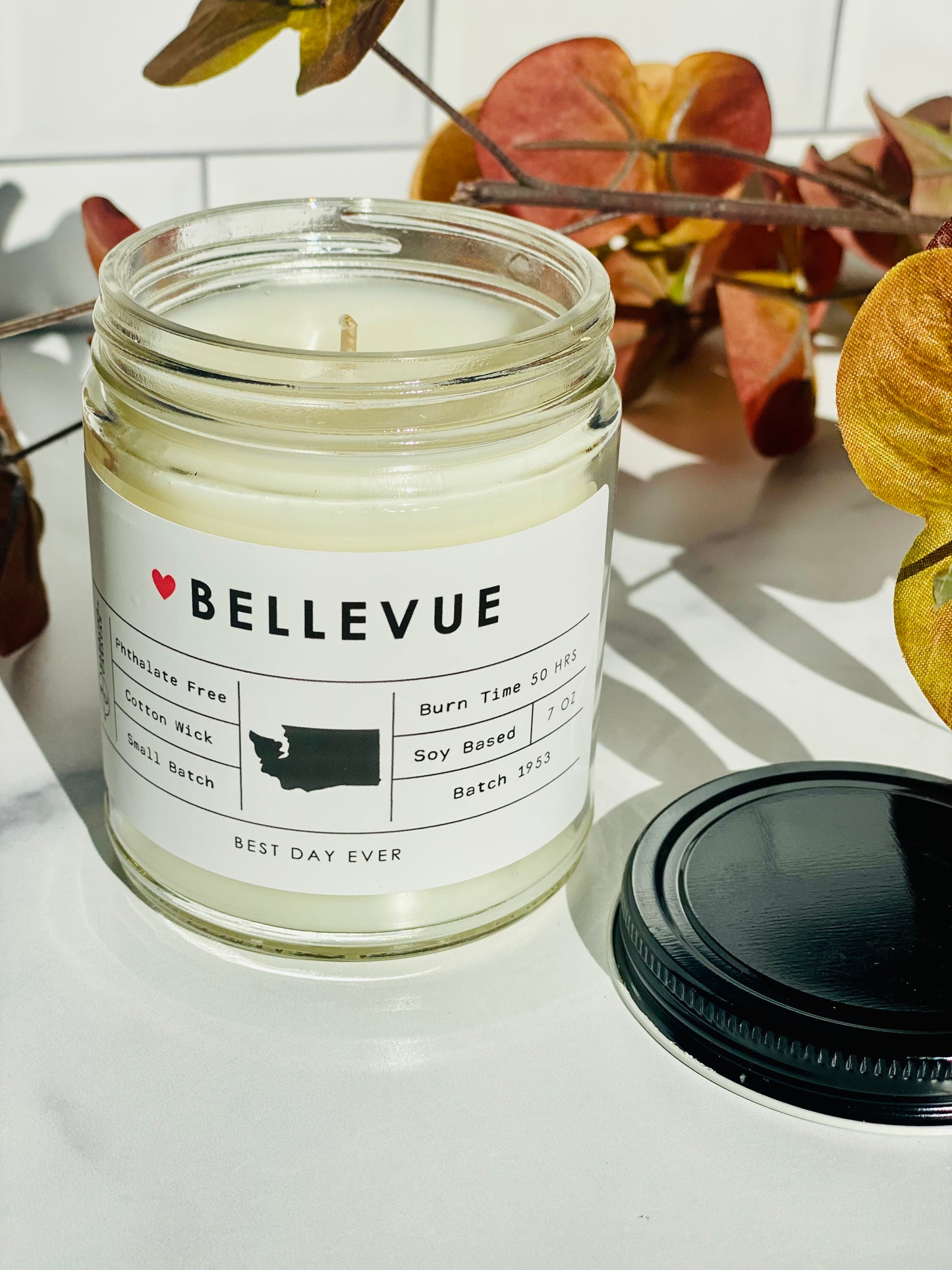 Bellevue, WA Candle