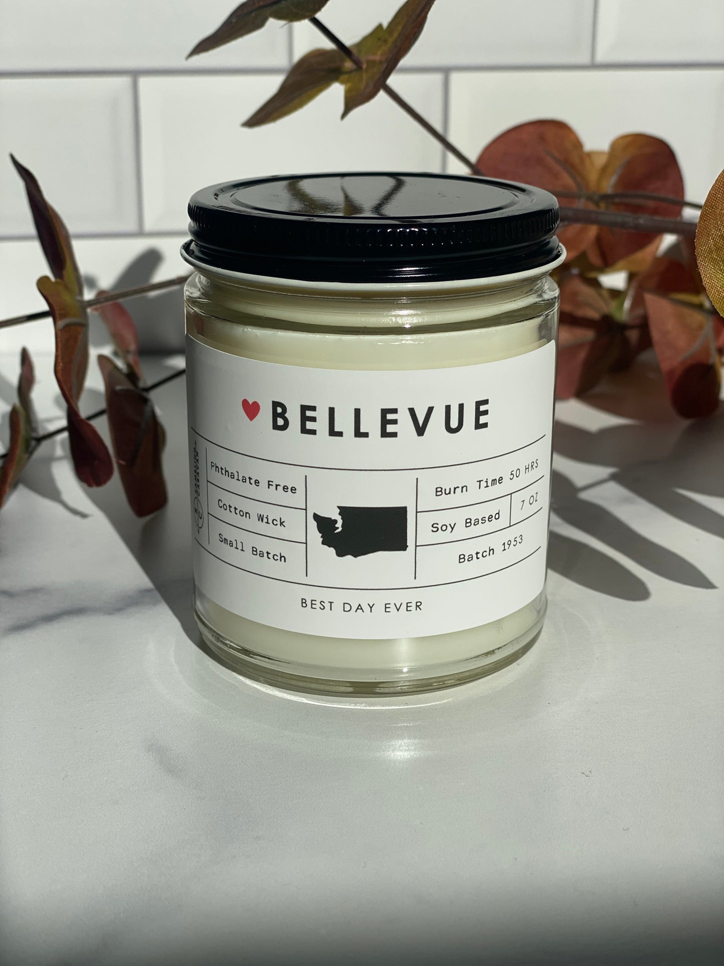 Bellevue, WA Candle