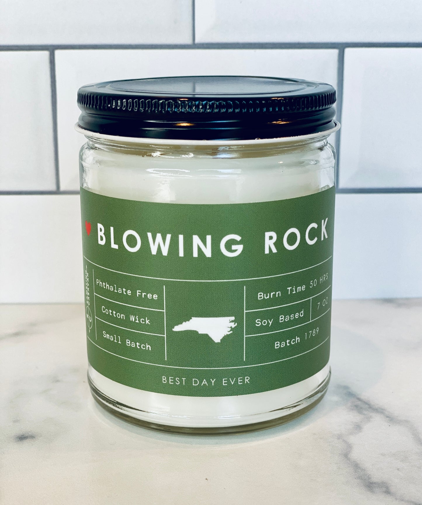 Blowing Rock, NC Candle