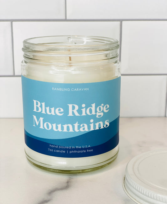 Blue Ridge Mountains Candle