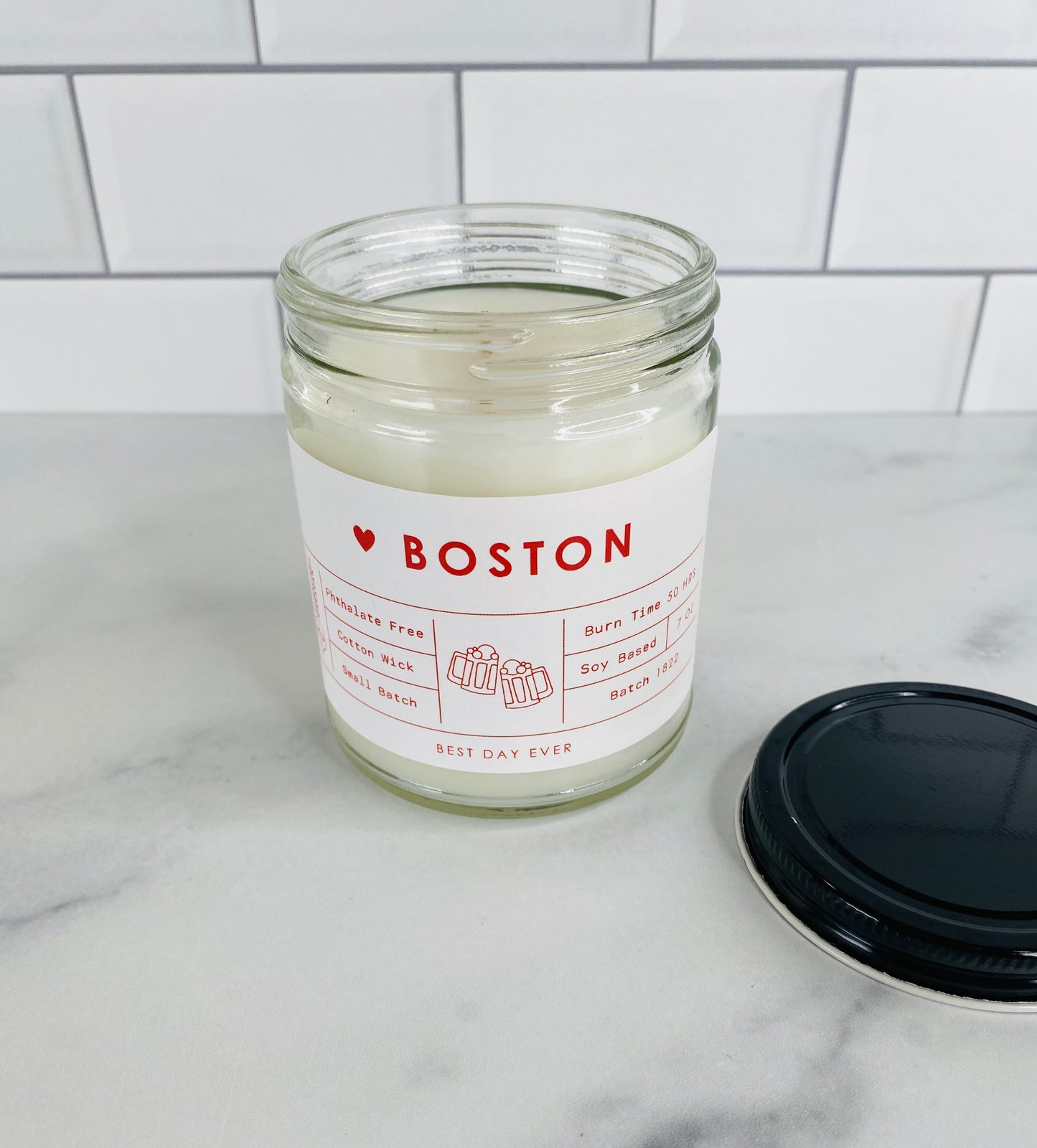 Boston, MA Candle