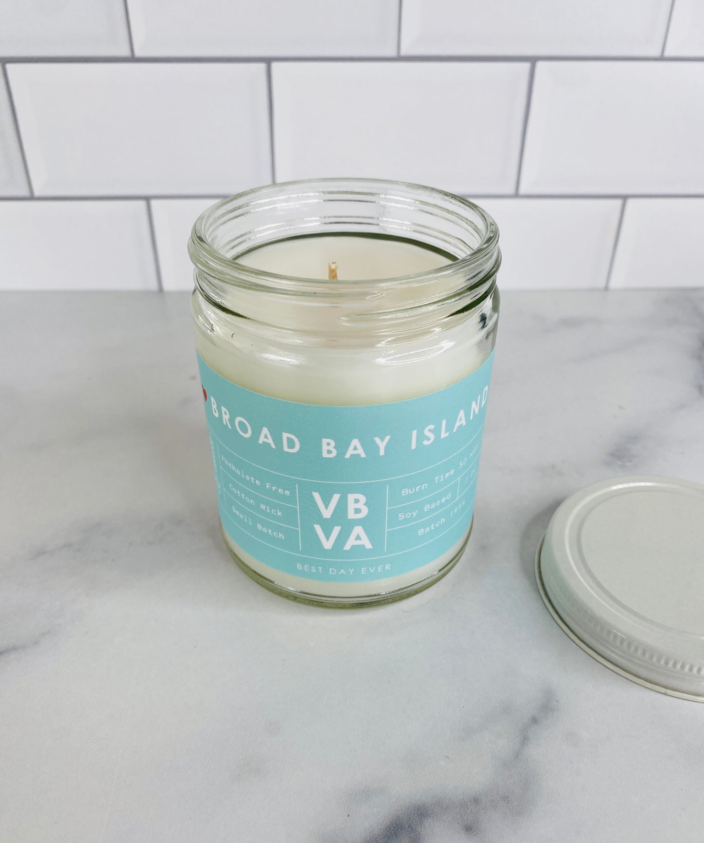 Broad Bay Island, VB, VA Candle