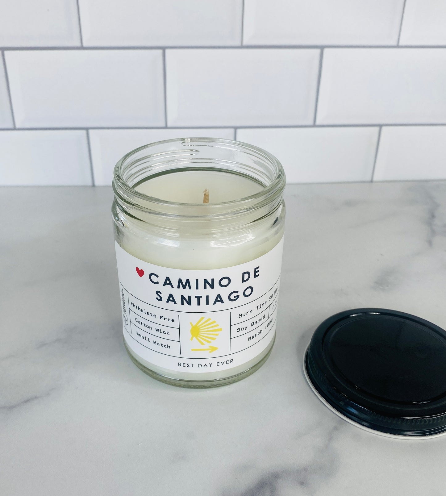 Camino de Santiago Candle