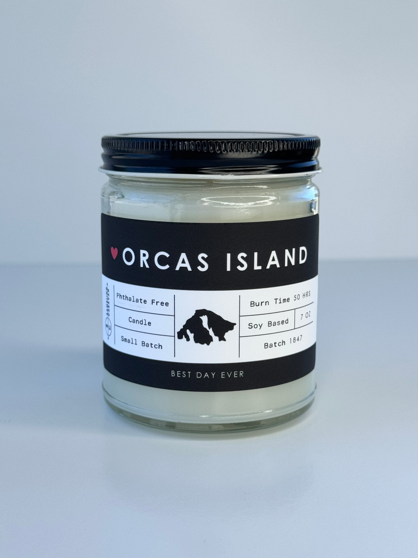 Orcas Island, WA Candle
