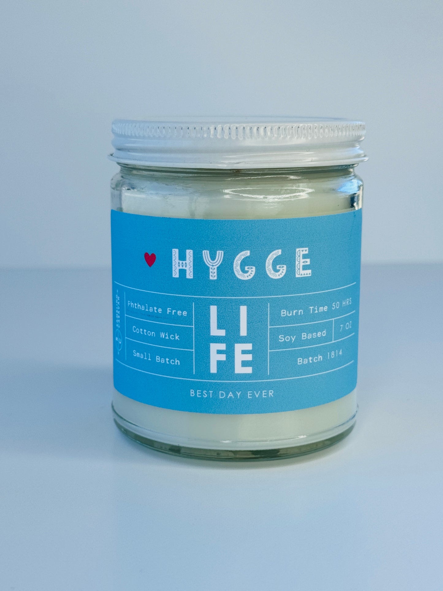 Hygge (Danish for comfort) Candle