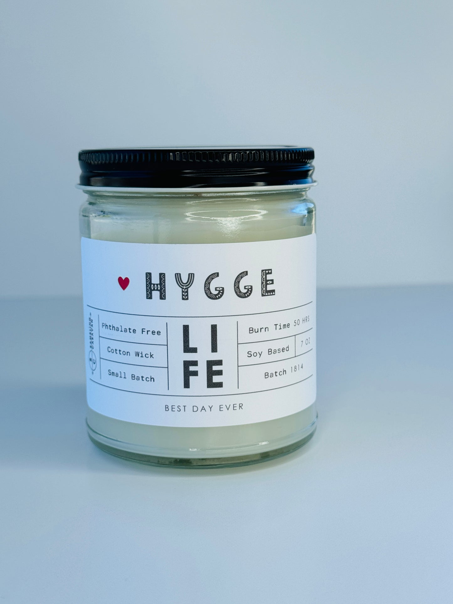 Hygge (Danish for comfort) Candle