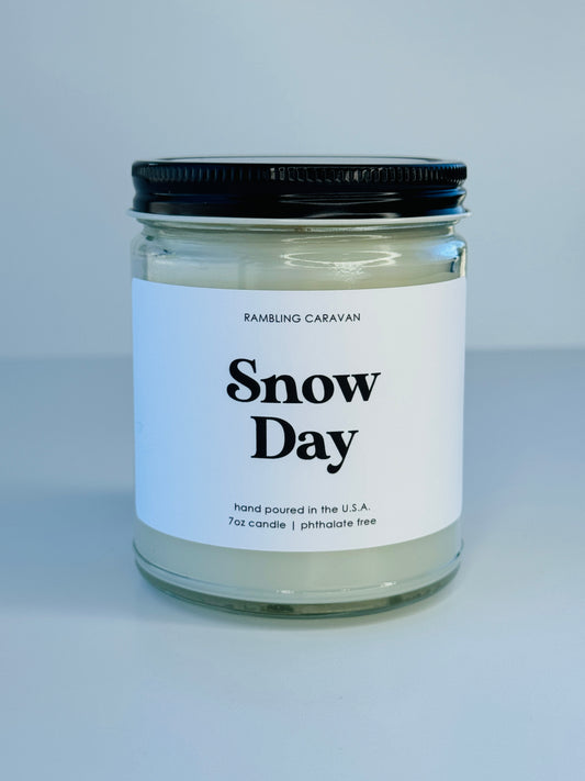 Snow Day Candle