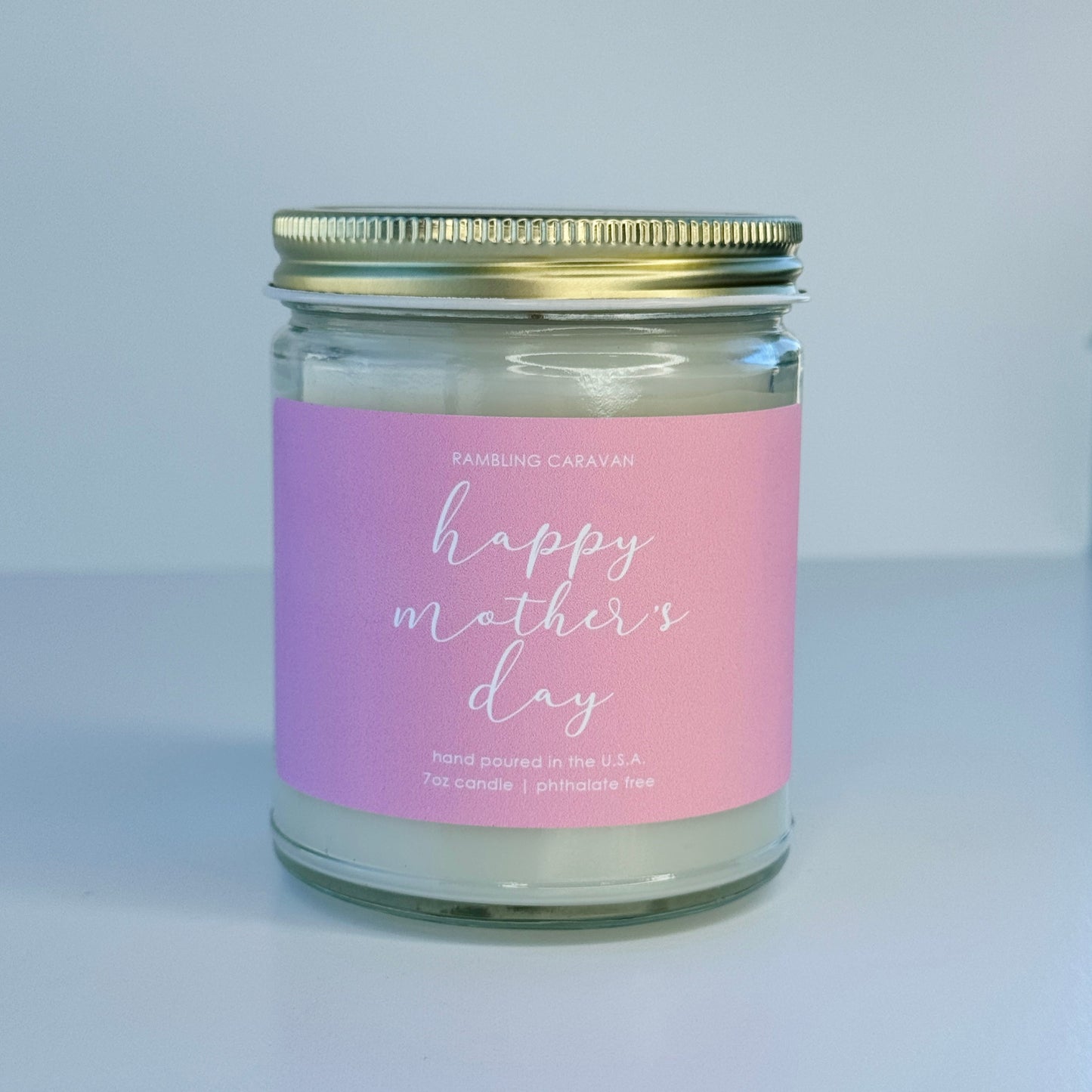 Happy Mother's Day Candle
