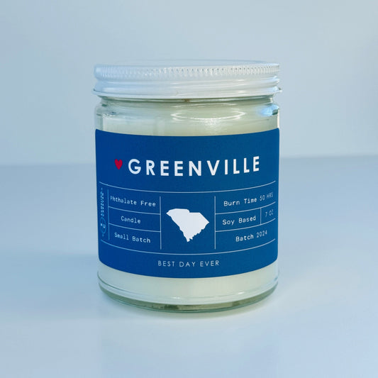 Greenville, South Carolina Candle