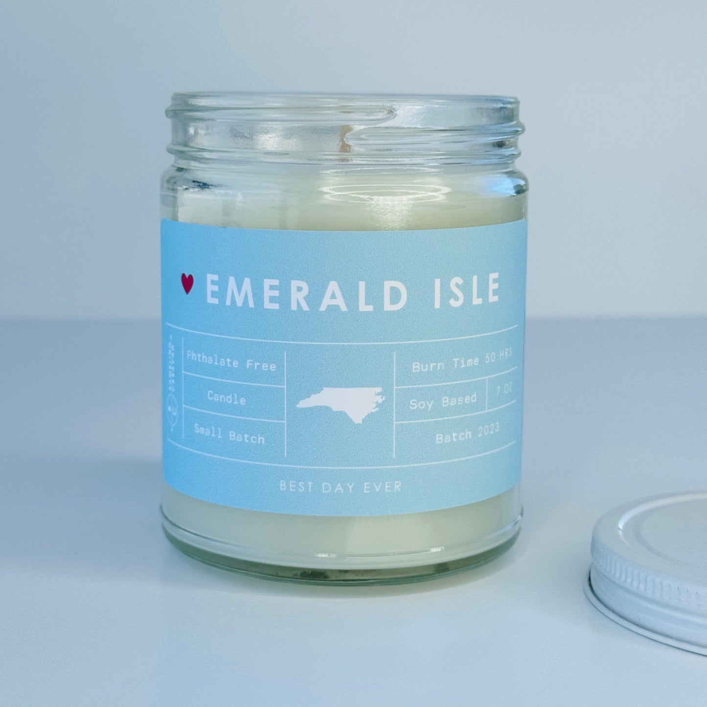 Emerald Isle, North Carolina Candle
