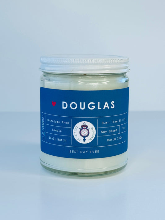 Douglas, Michigan Candle