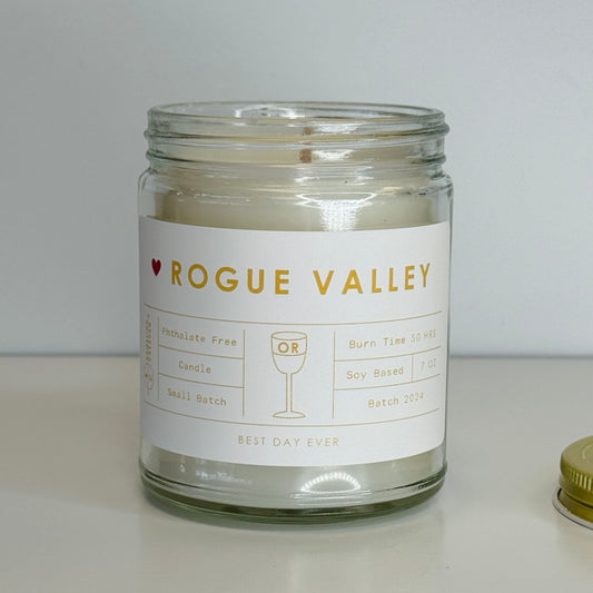 Rogue Valley, Oregon Candle