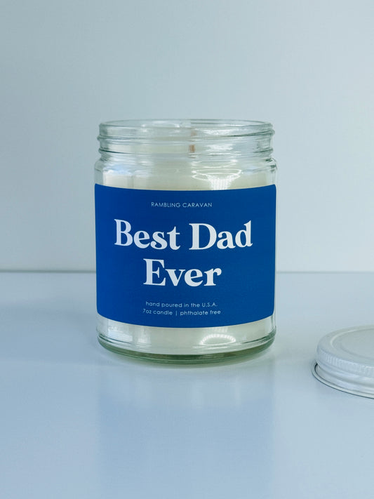 Best Dad Ever Candle