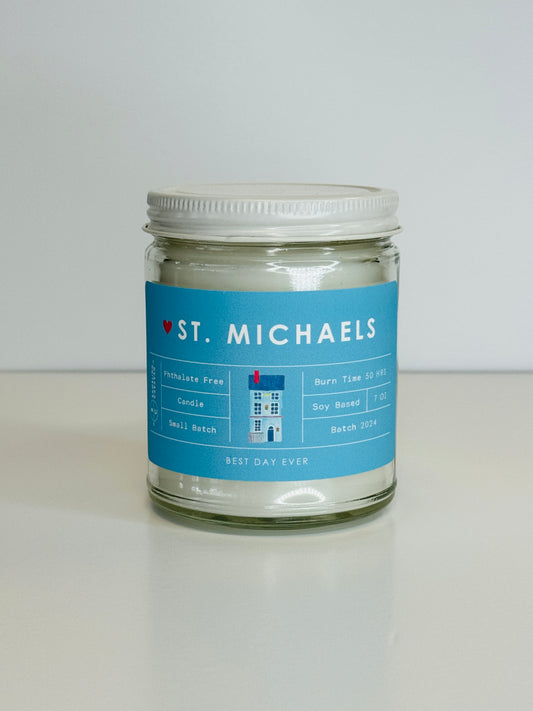 St. Michaels, Maryland Candle