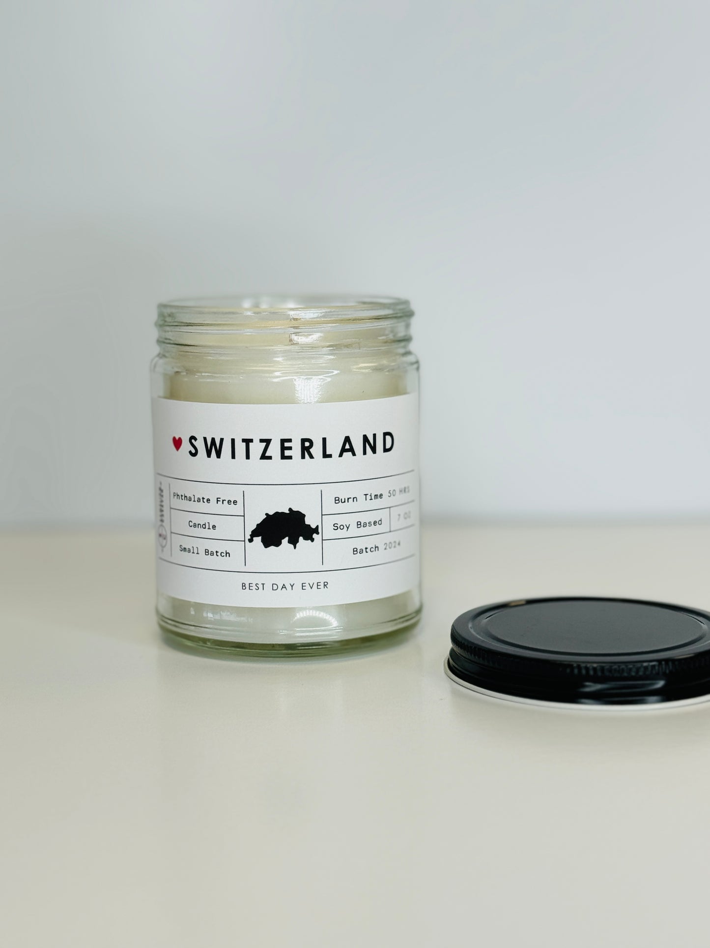 Switzerland Candle