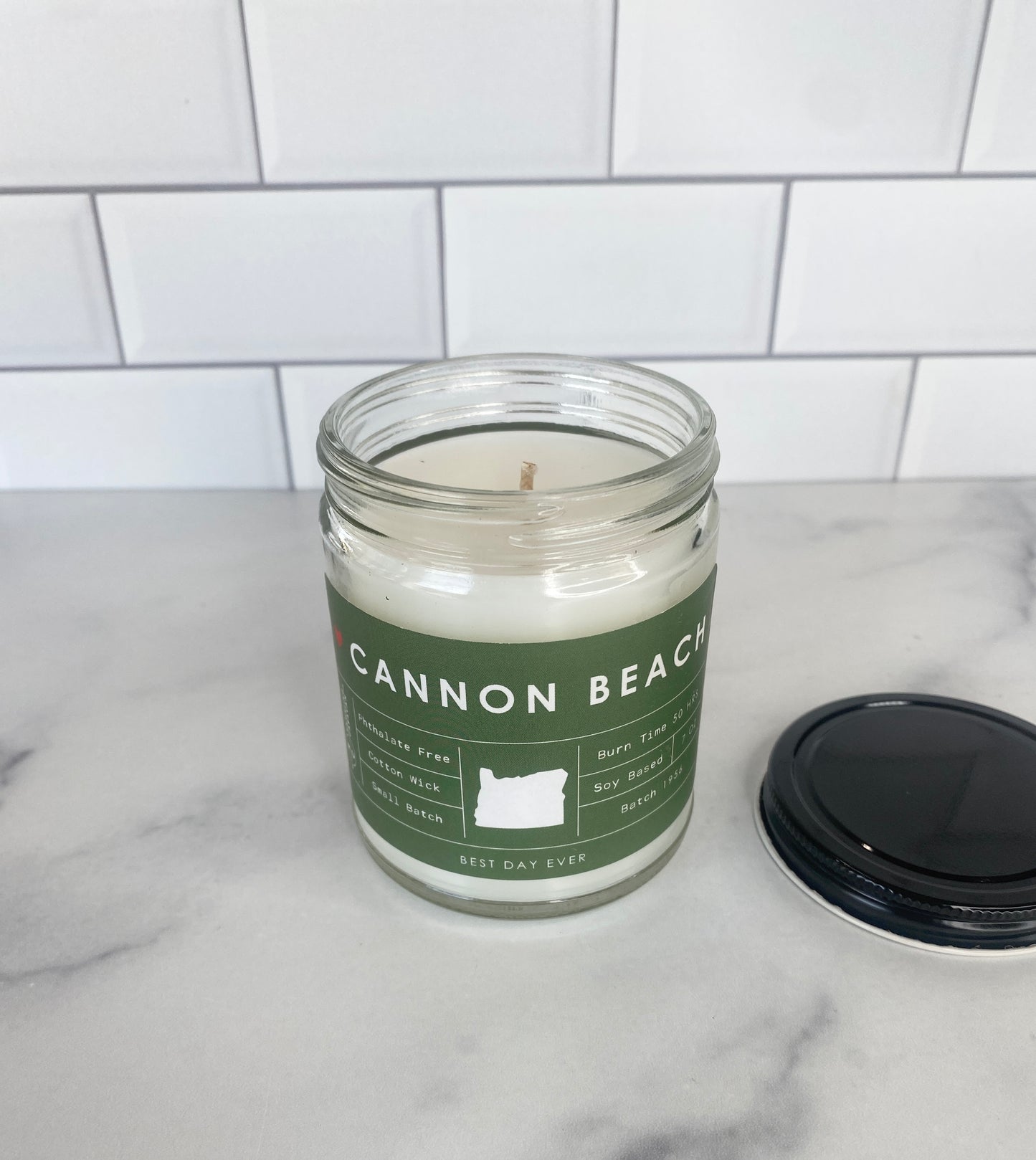 Cannon Beach, OR Candle