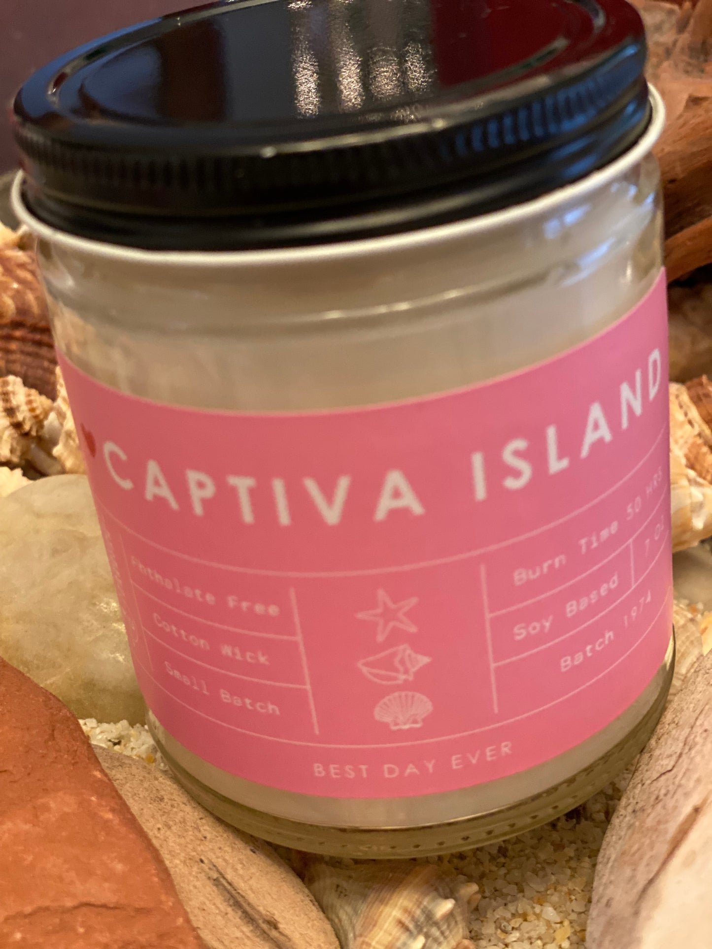 Captiva Island, FL Candle