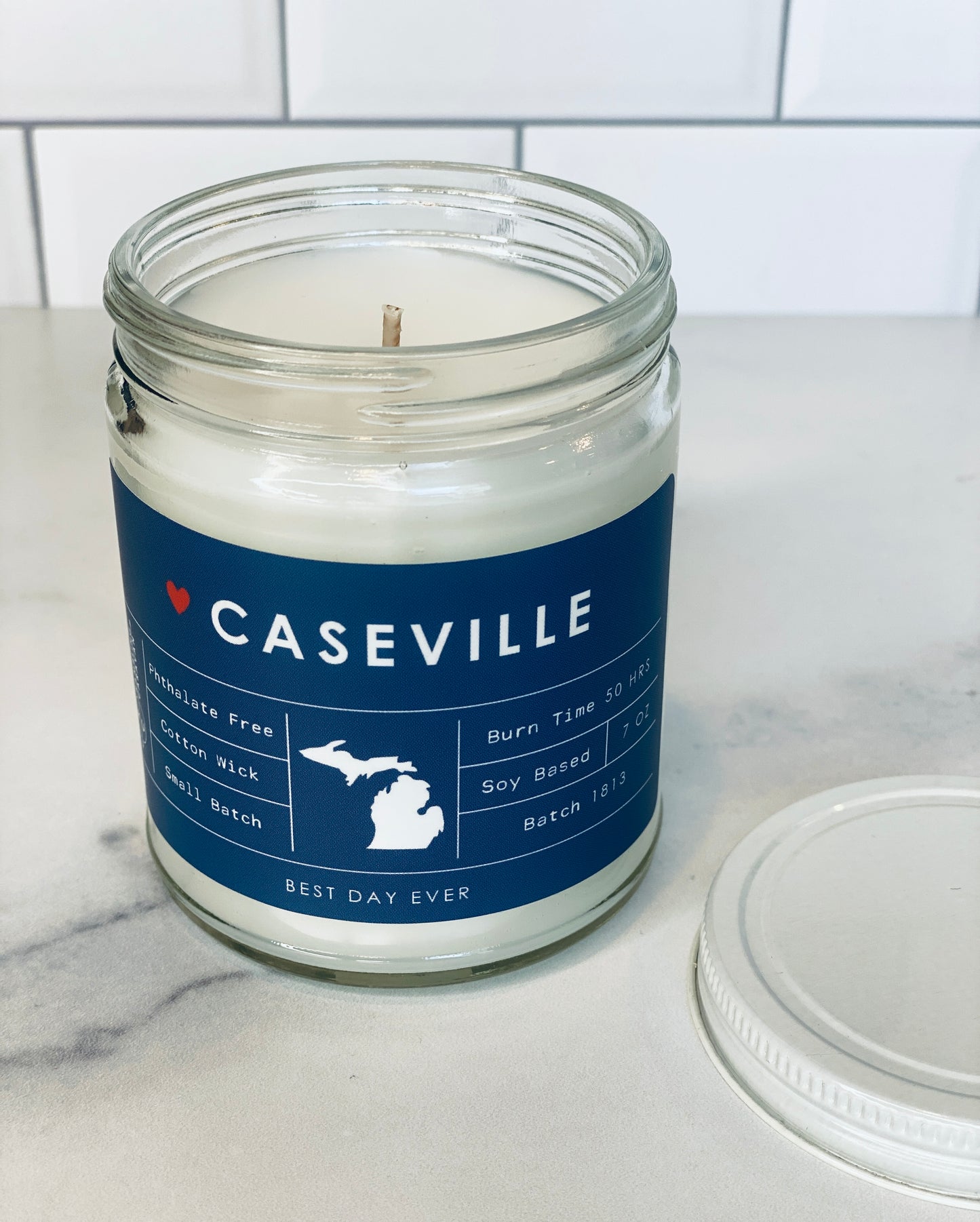 Caseville, MI Candle
