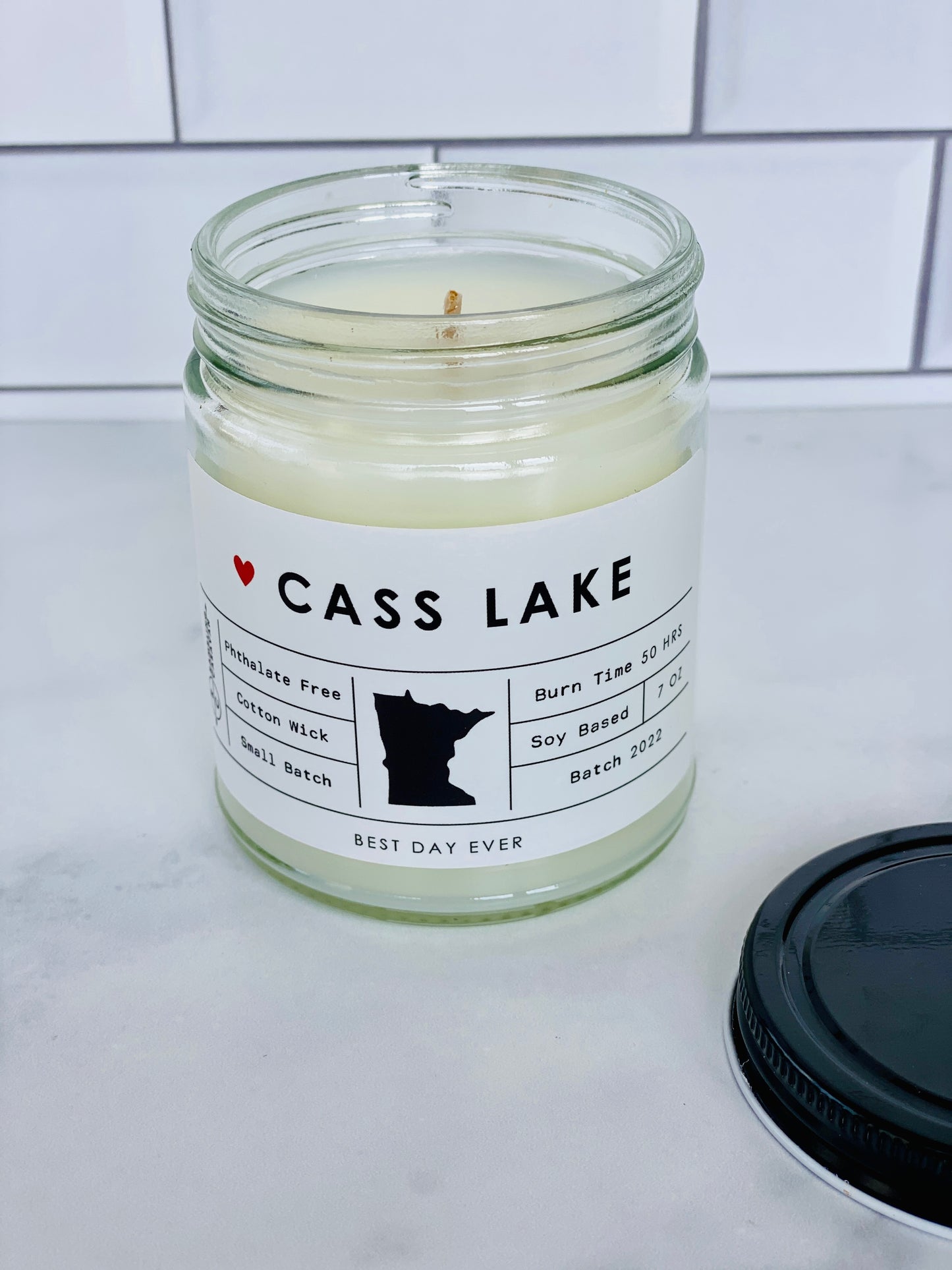 Cass Lake, MN Candle