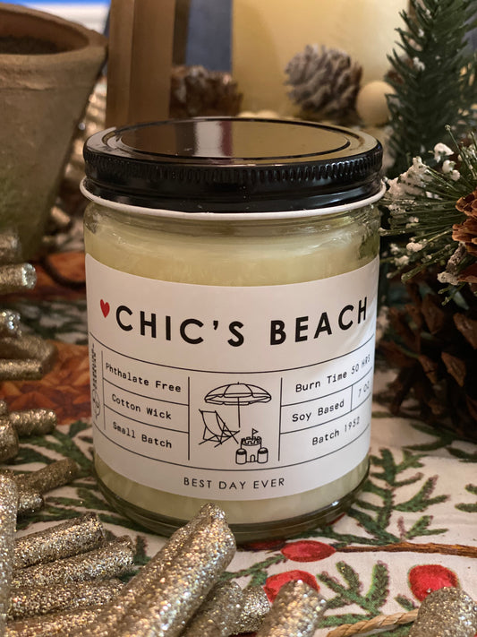Chic's Beach, VB, VA Candle