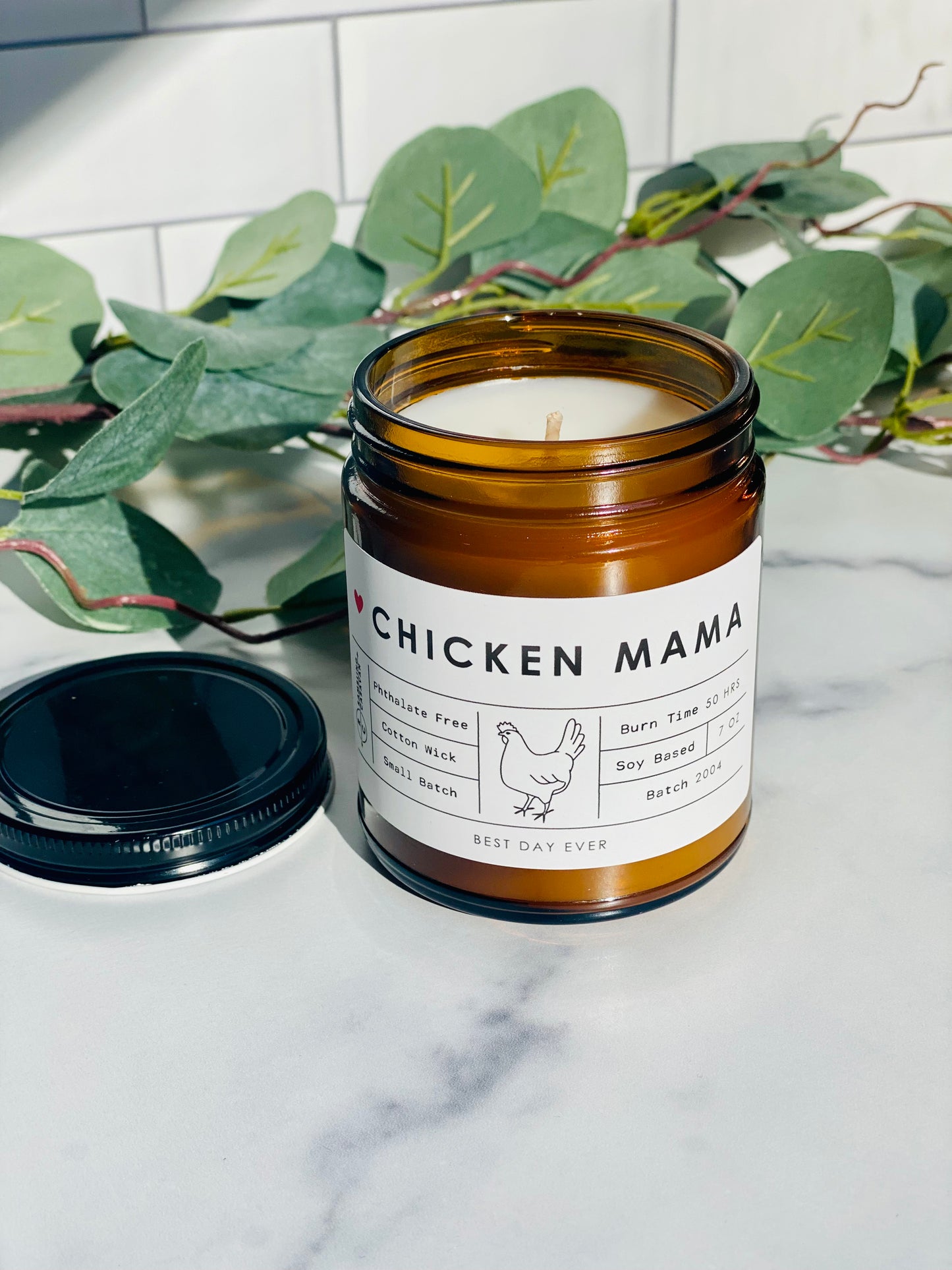 Chicken Mama Candle