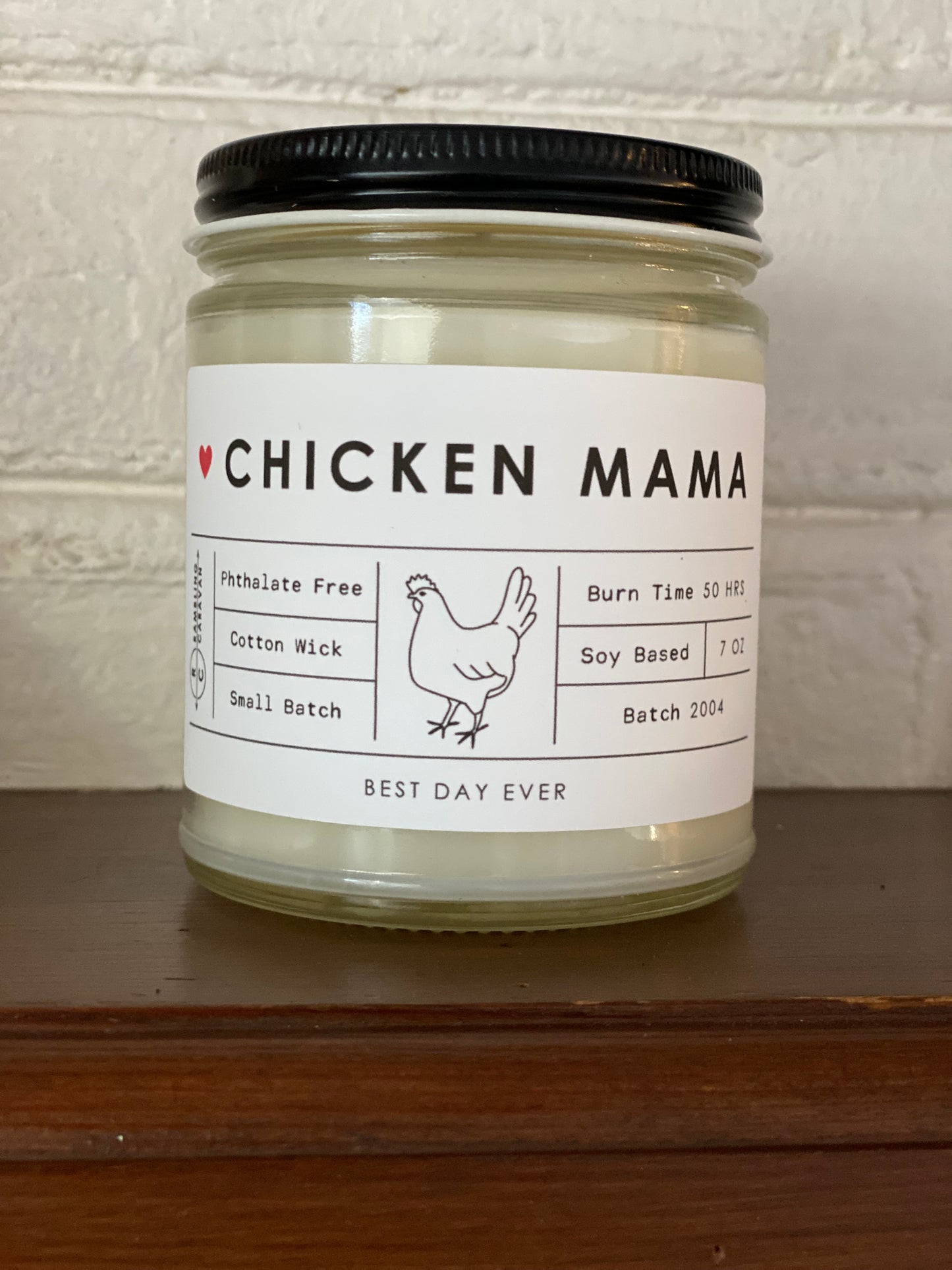 Chicken Mama Candle