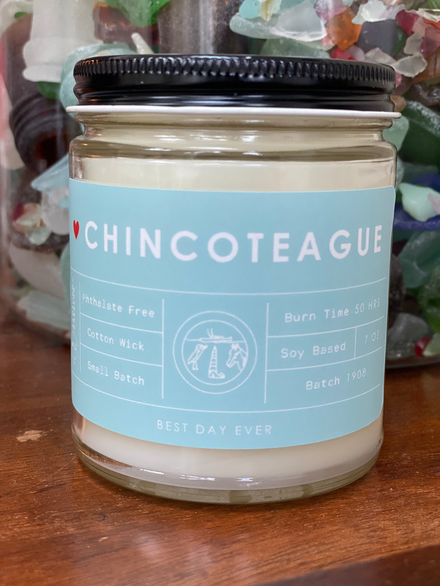 Chincoteague, VA Candle