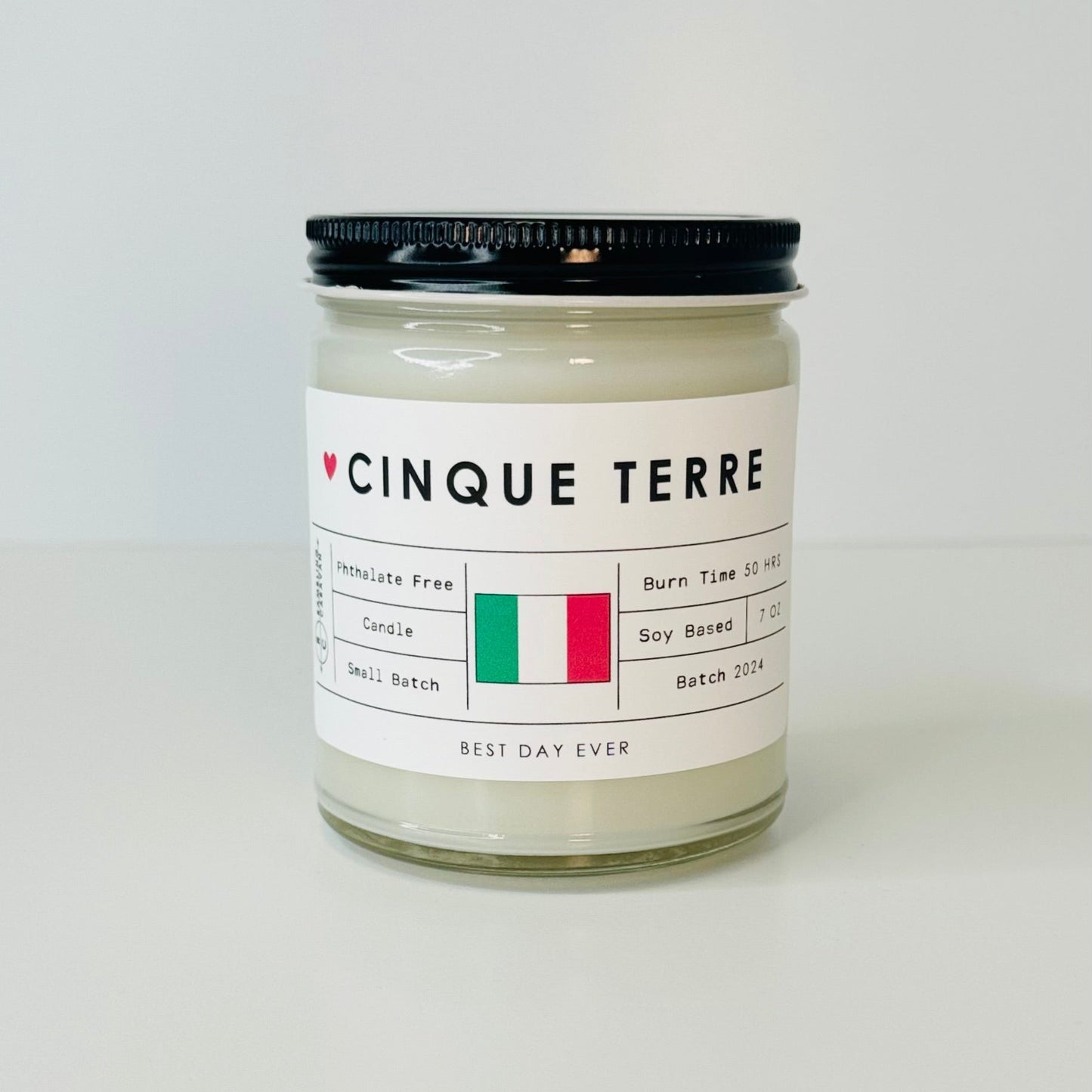 Cinque Terre, Italy Candle