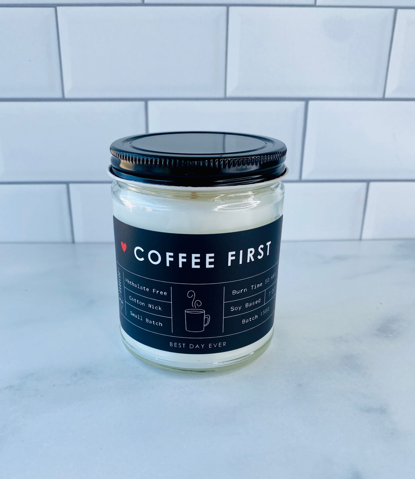 Coffee First Candle