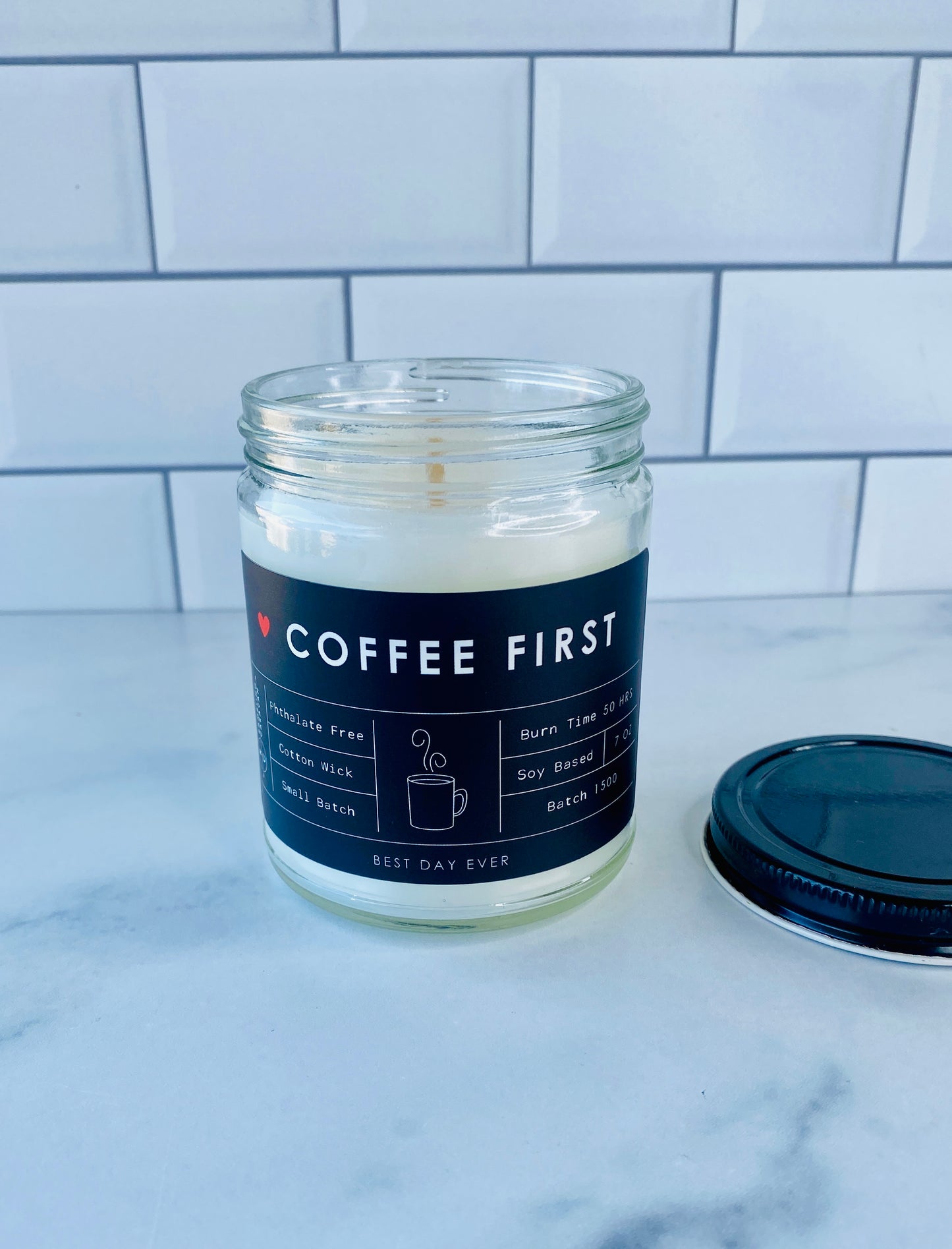 Coffee First Candle