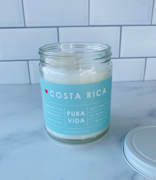 Costa Rica Candle