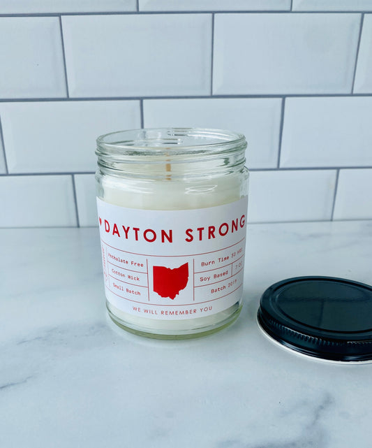 Dayton Strong Candle