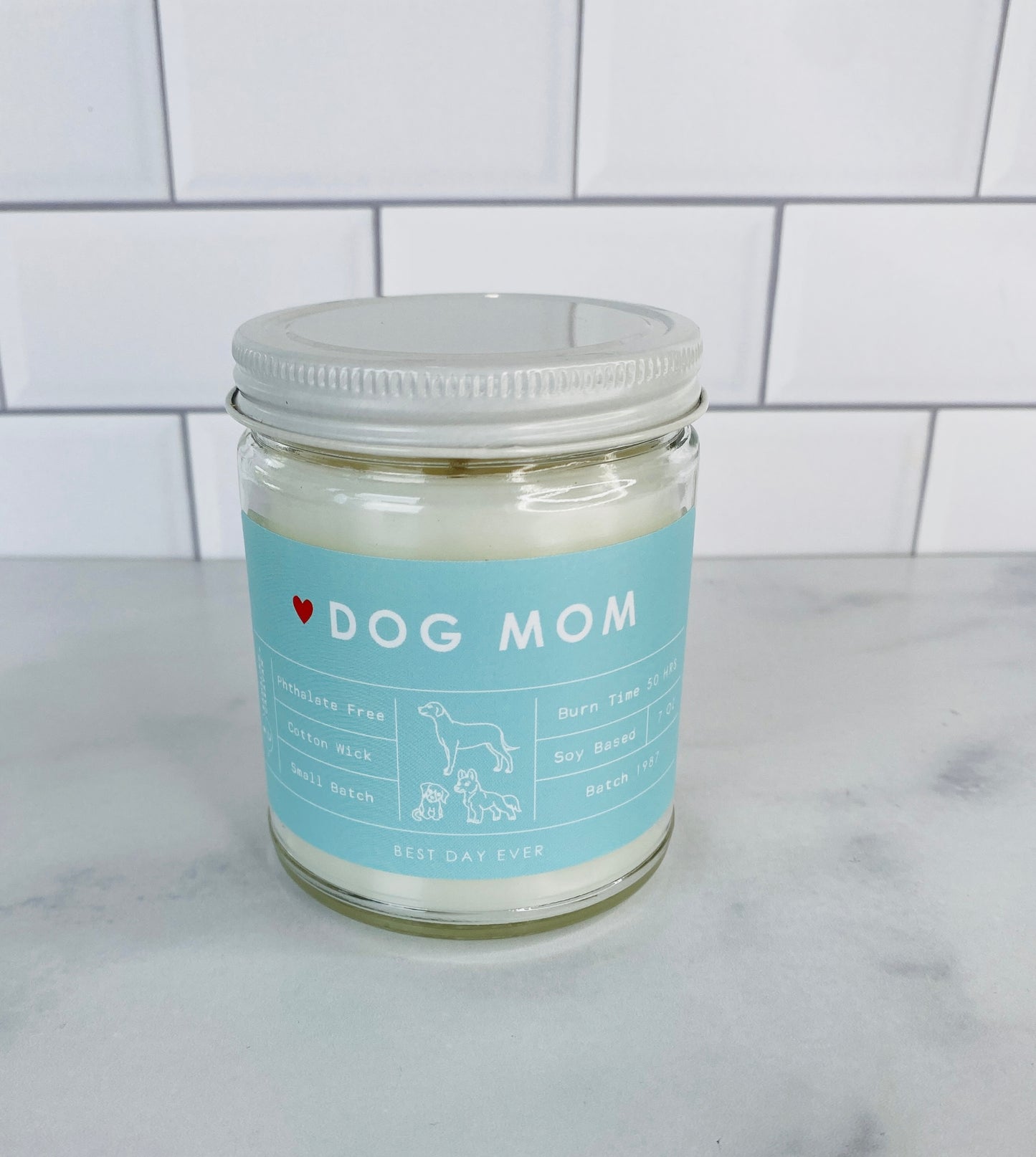 Dog Mom Candle