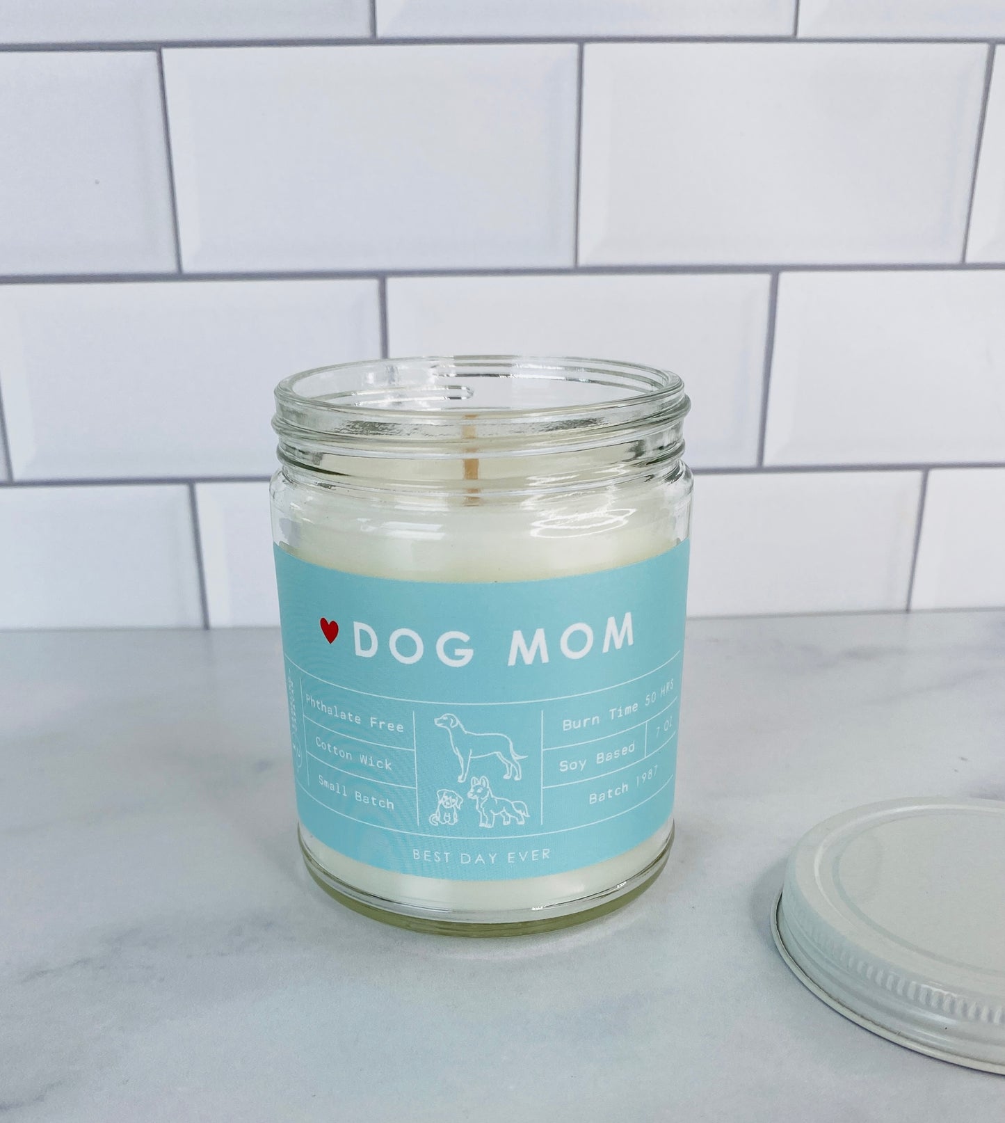 Dog Mom Candle