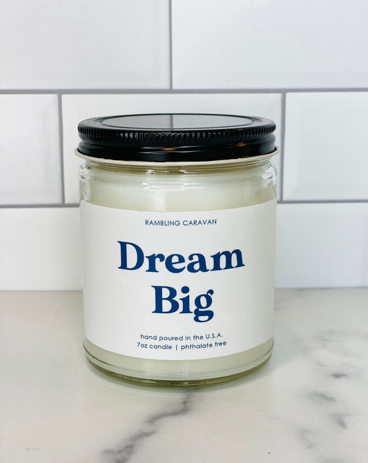 Dream Big Candle