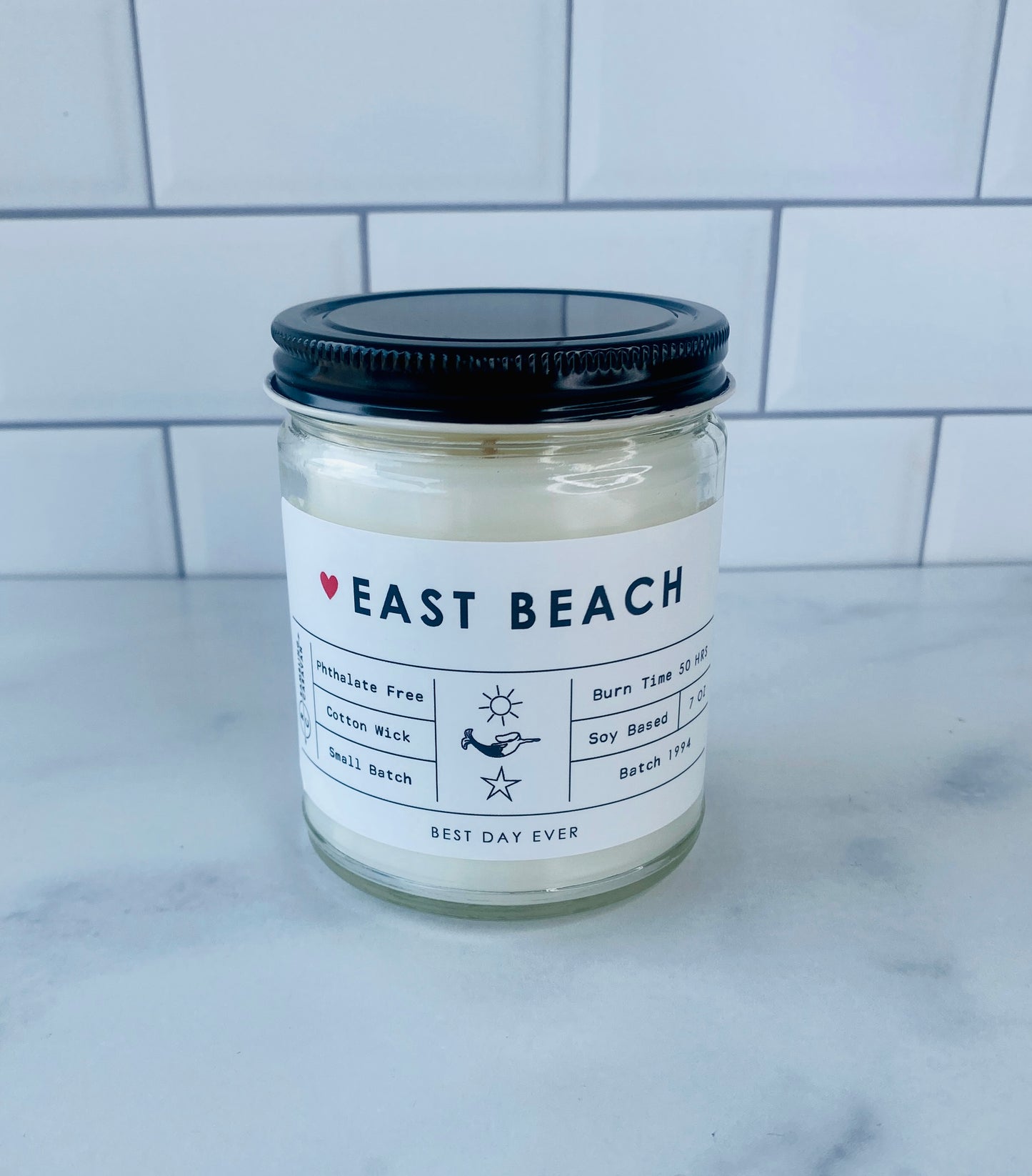 East Beach, Norfolk, VA Candle