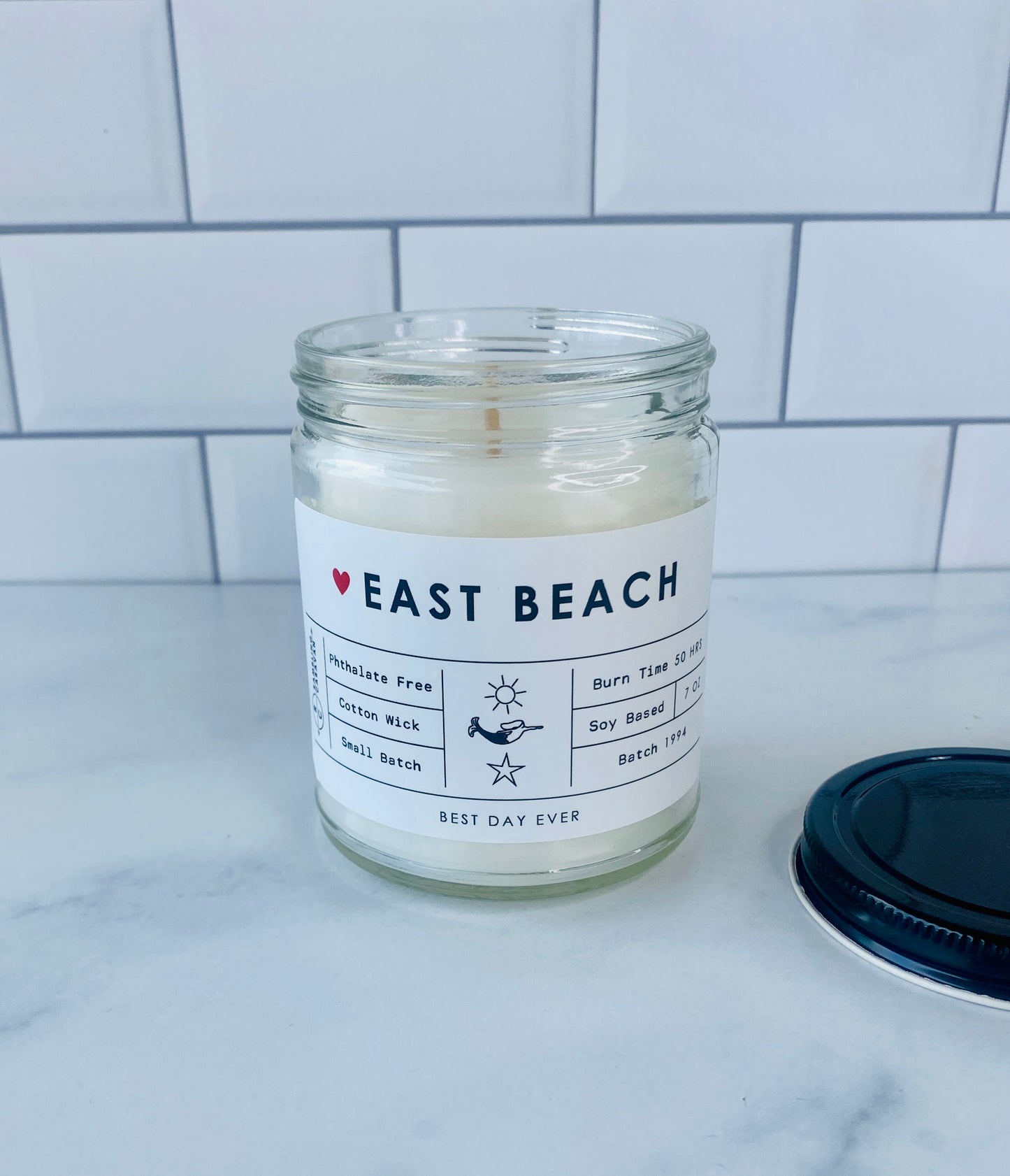 East Beach, Norfolk, VA Candle