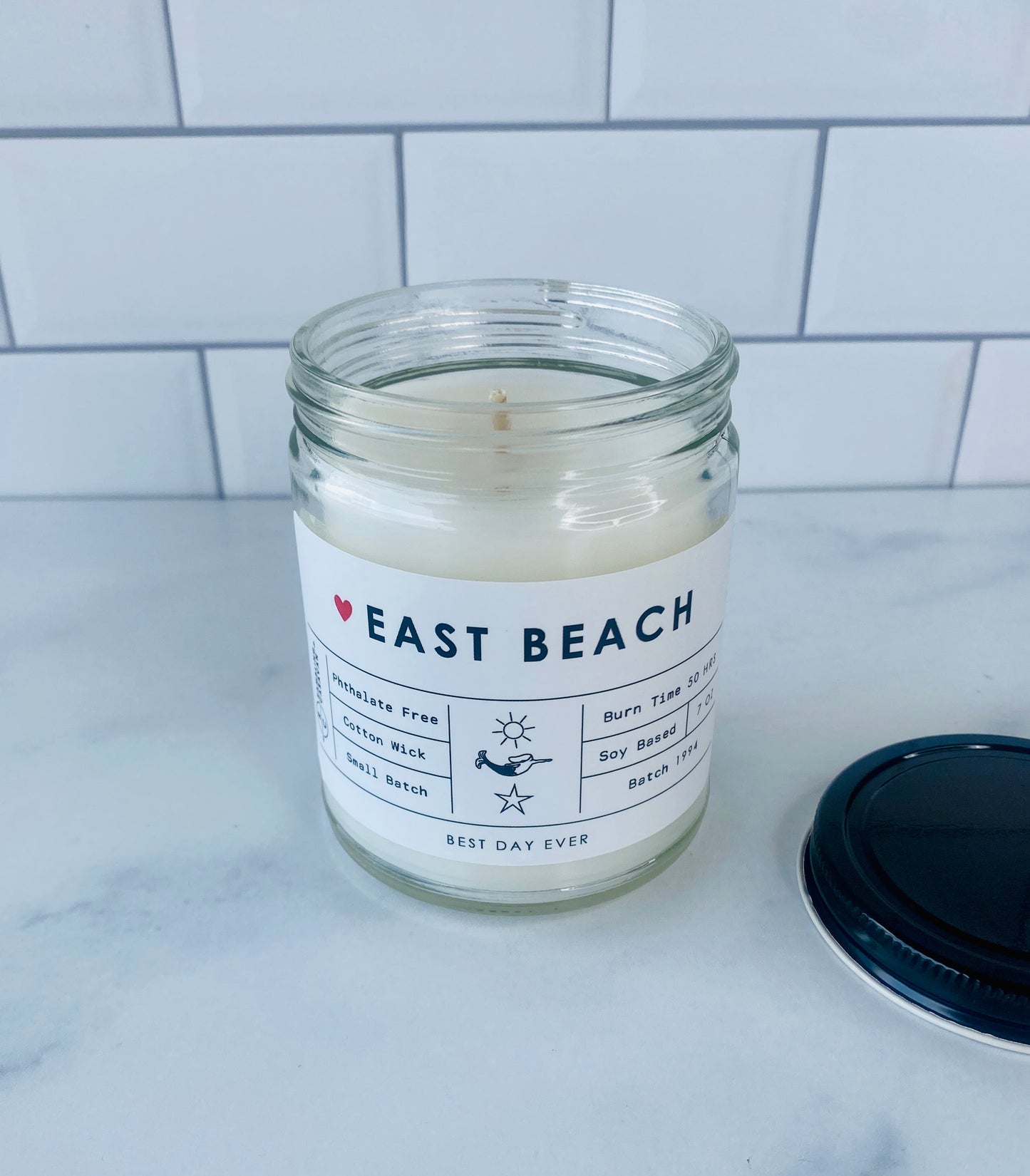 East Beach, Norfolk, VA Candle