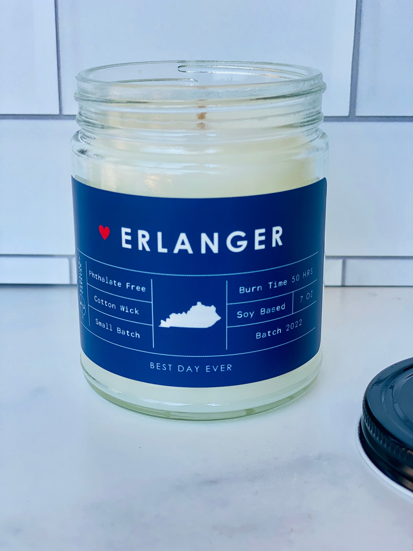Erlanger, KY Candle