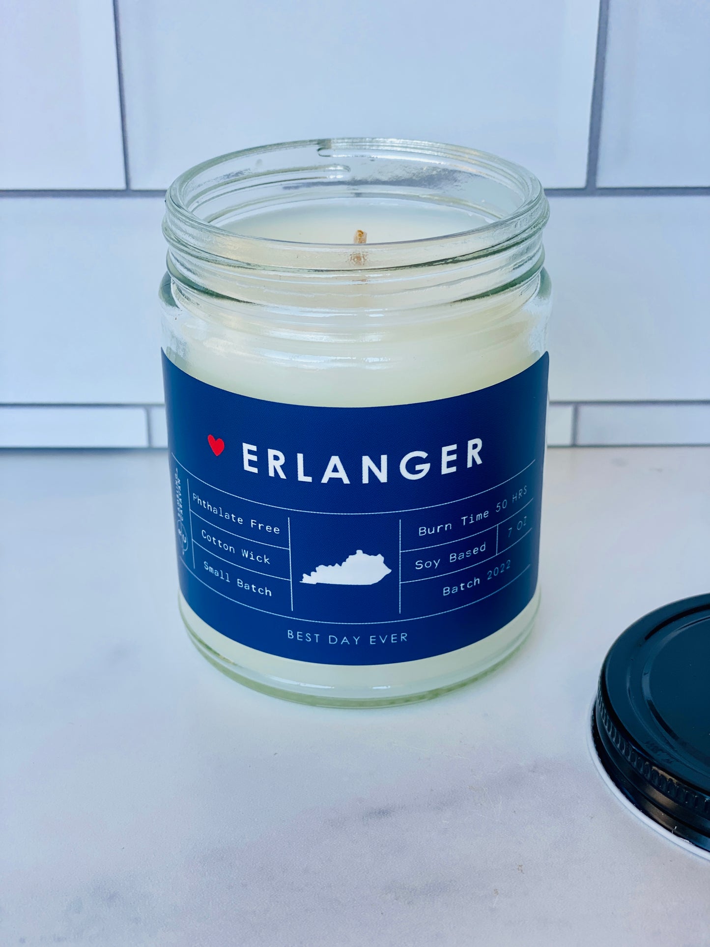 Erlanger, KY Candle