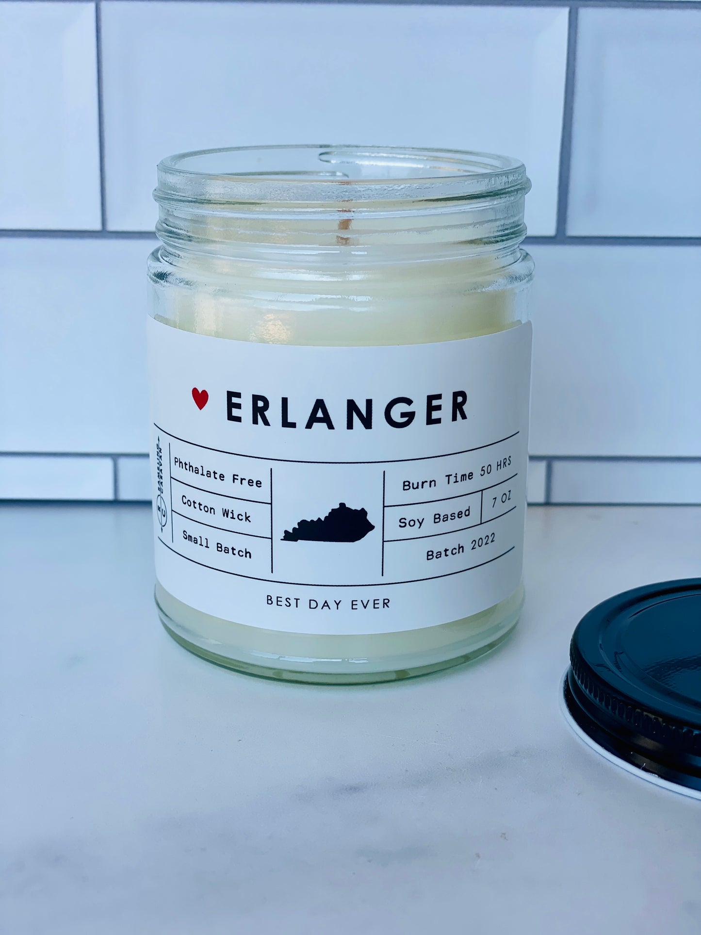 Erlanger, KY Candle